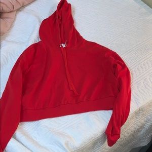 H&M crop hoodie